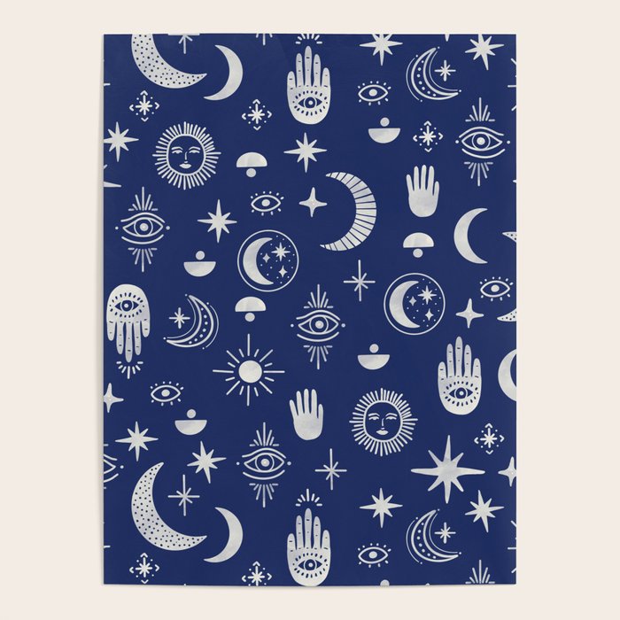 Mystic symbols in the dark sky Poster Gallery Image 4
