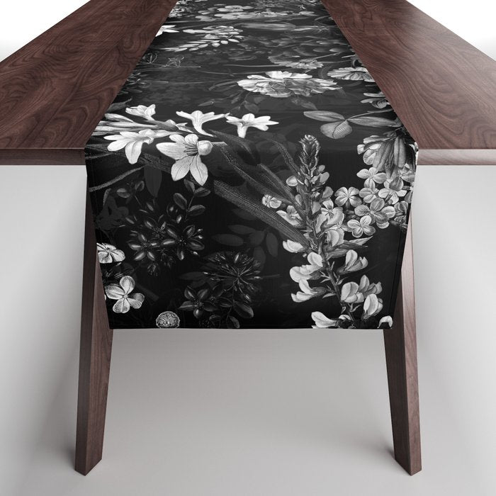 DARK FLOWER II Table Runner Gallery Image 1