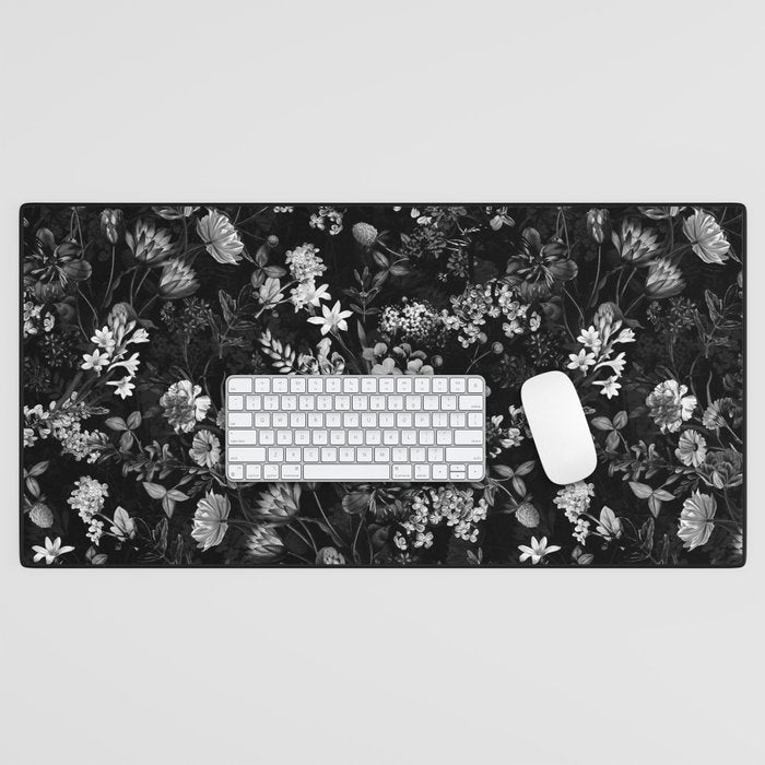 DARK FLOWER II Desk Mat Gallery Image 1