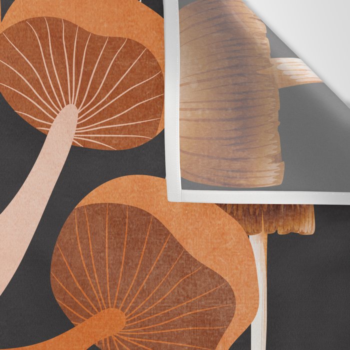 Mushrooms 1 Wall Tapestry Gallery Image 3