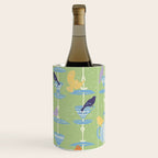 Garden Bird feeding may green Wine Chiller Gallery Image 2