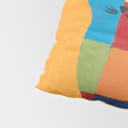 Squares Cat Pillow Sham Gallery Image 4