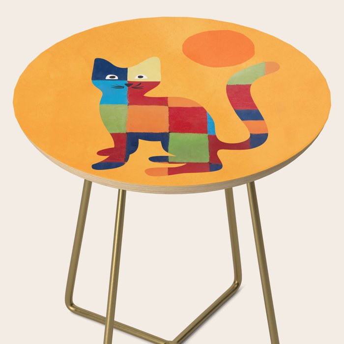 Squares Cat Side Table Gallery Image 2