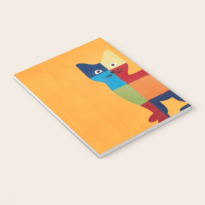 Squares Cat Notebook Gallery Image 3