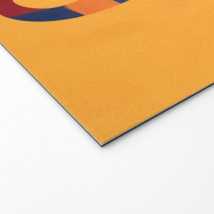 Squares Cat Welcome Mat Gallery Image 2