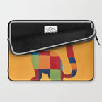 Squares Cat Laptop Sleeve Gallery Image 2