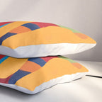Squares Cat Pillow Sham Gallery Image 3
