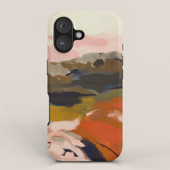 fall abstract landscape iPhone Case Gallery Image 1