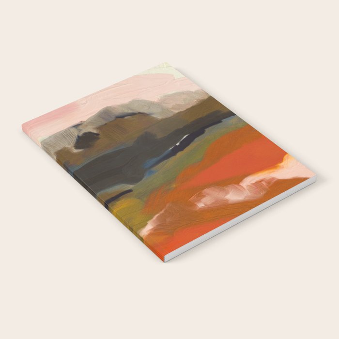 fall abstract landscape Notebook Gallery Image 2