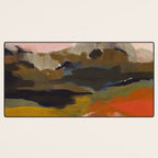 fall abstract landscape Desk Mat Gallery Image 3