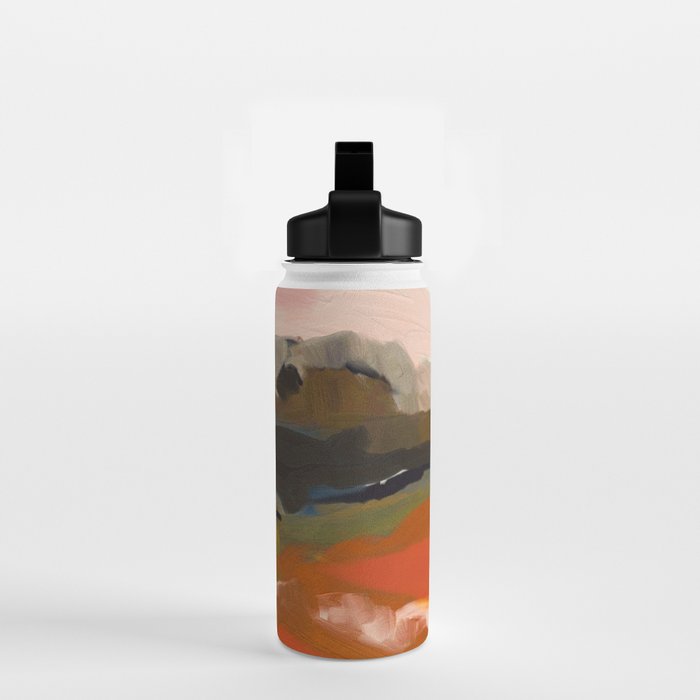 fall abstract landscape Water Bottle Gallery Image 2
