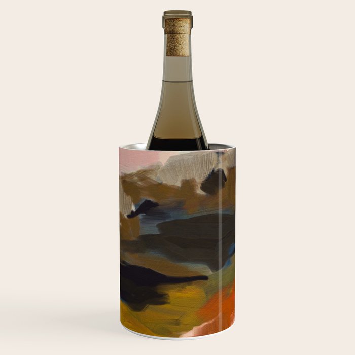 fall abstract landscape Wine Chiller Gallery Image 1
