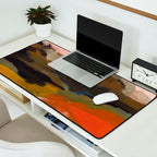 fall abstract landscape Desk Mat Gallery Image 2