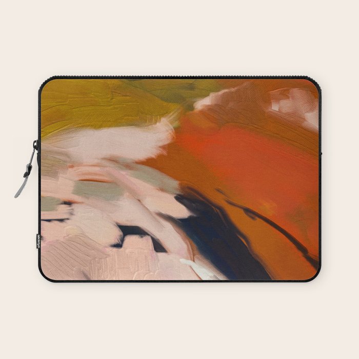 fall abstract landscape Laptop Sleeve Gallery Image 1