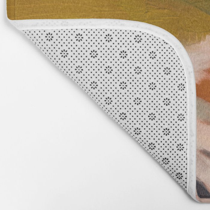 fall abstract landscape Bath Mat Gallery Image 2