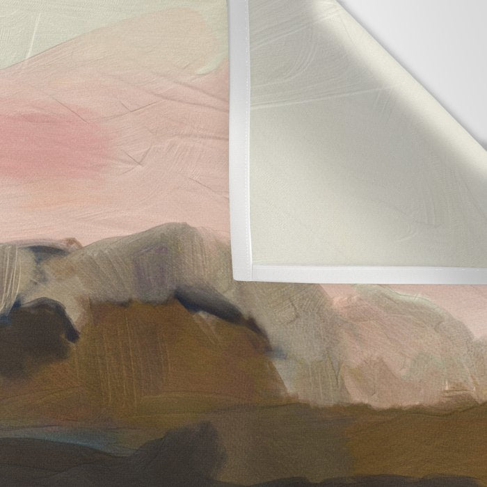 fall abstract landscape Wall Tapestry Gallery Image 3