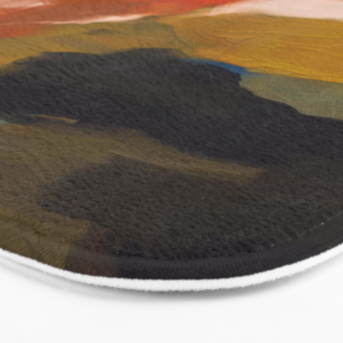 fall abstract landscape Bath Mat Gallery Image 3