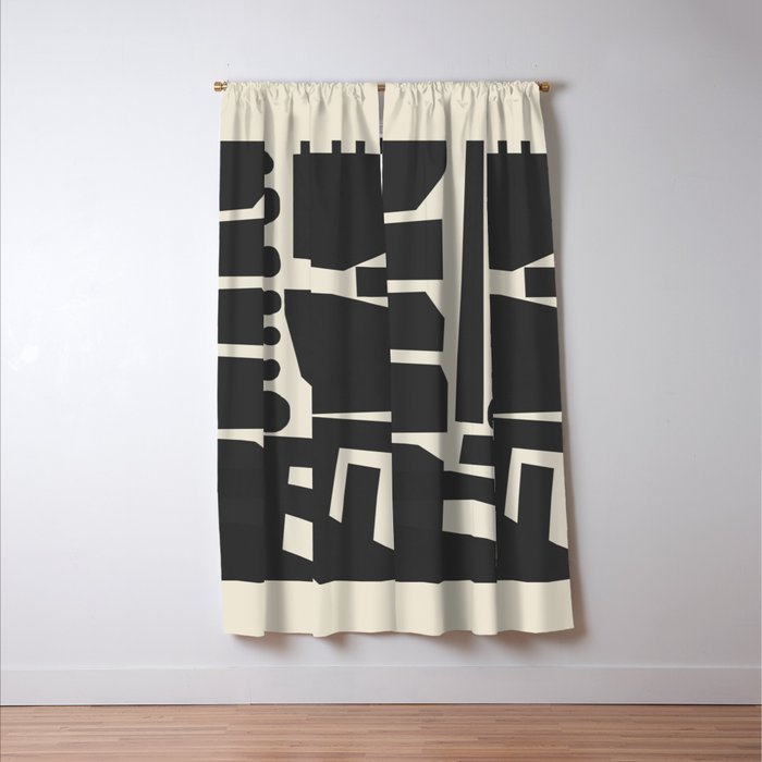 Geometrical Play 8 Window Curtain Gallery Image 3