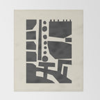 Geometrical Play 8 Throw Blanket Gallery Image 2