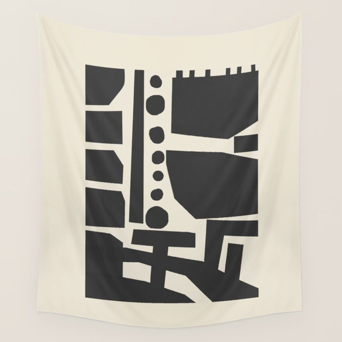 Geometrical Play 8 Wall Tapestry Gallery Image 4