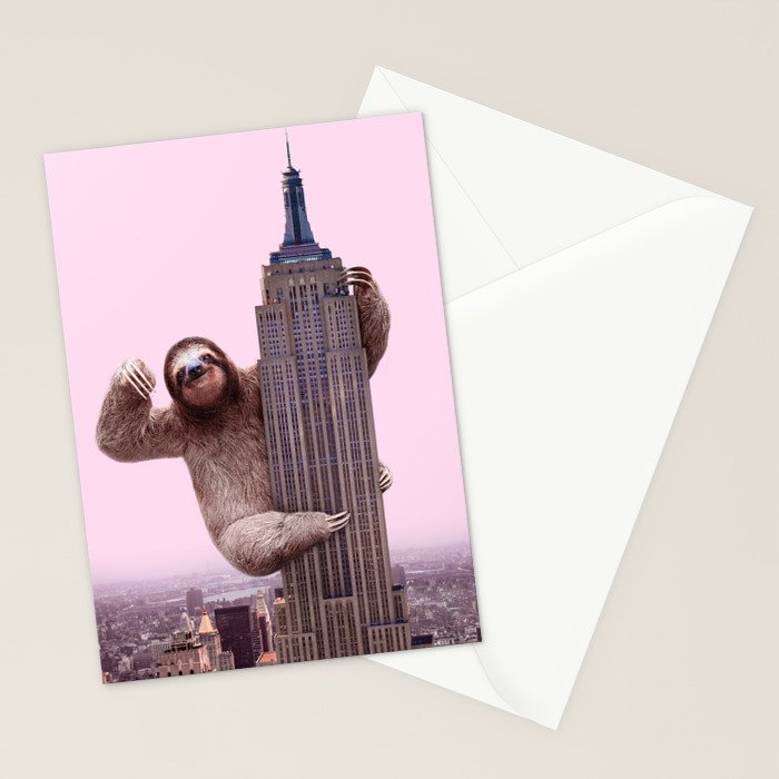KING SLOTH Stationery Card Gallery Image 2