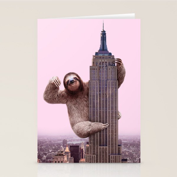 KING SLOTH Stationery Card Gallery Image 1