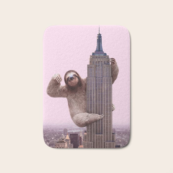 KING SLOTH Bath Mat Gallery Image 1