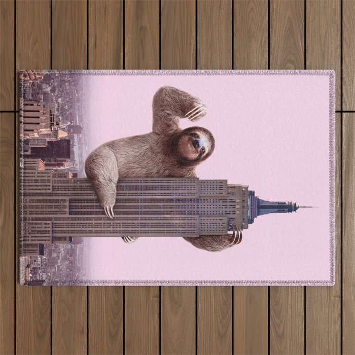 KING SLOTH Outdoor Rug Gallery Image 1