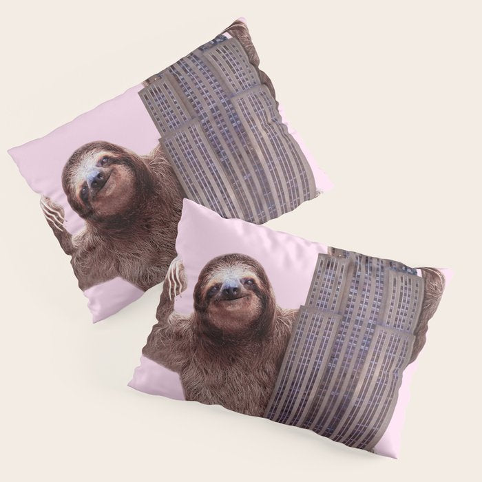 KING SLOTH Pillow Sham Gallery Image 3