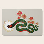 Snake and flowers Cutting Board Gallery Image 1