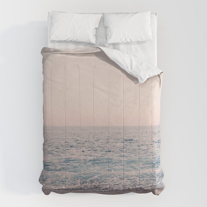 ROSEGOLD BEACH MORNING LANDSCAPE Comforter Gallery Image 6