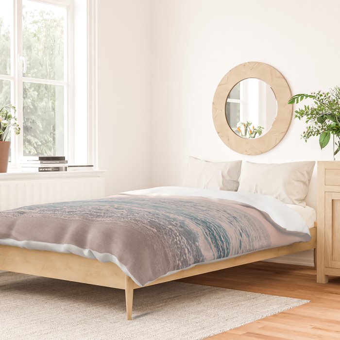 ROSEGOLD BEACH MORNING LANDSCAPE Duvet Cover Gallery Image 2