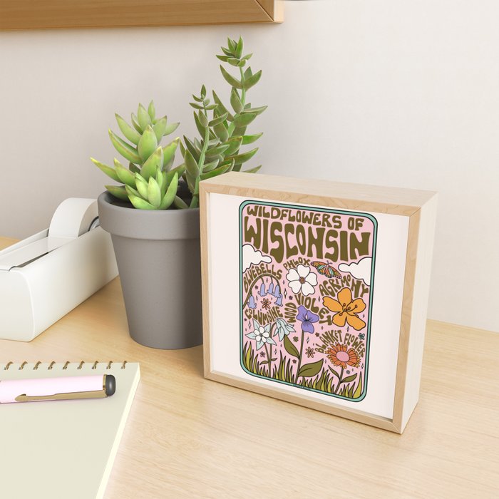 Wisconsin Wildflowers Mini Art Print Gallery Image 2