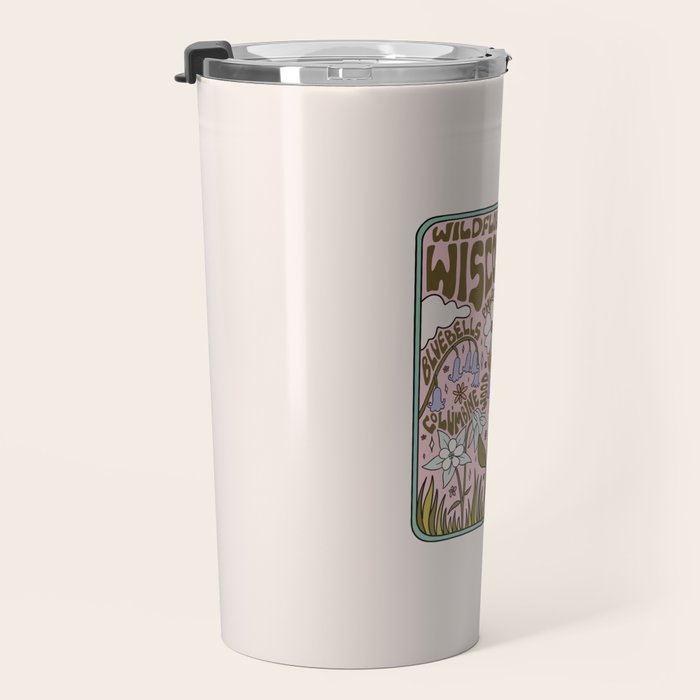 Wisconsin Wildflowers Travel Mug Gallery Image 3