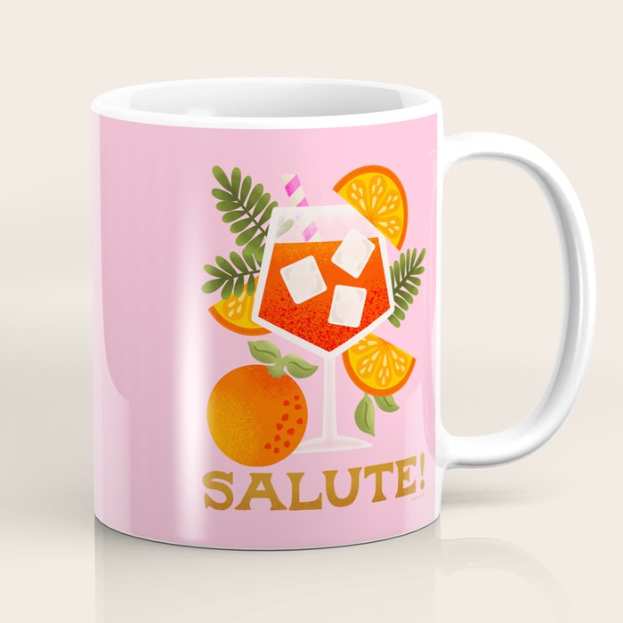 Orange Spritz - Amalfi Coast Cocktails Coffee Mug Gallery Image 1