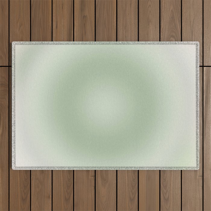 Aura Gradient In Sage Green Outdoor Rug Gallery Image 1