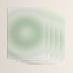 Aura Gradient In Sage Green Wrapping Paper Gallery Image 3