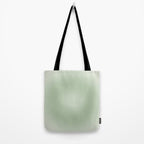 Aura Gradient In Sage Green Tote Bag Gallery Image 2
