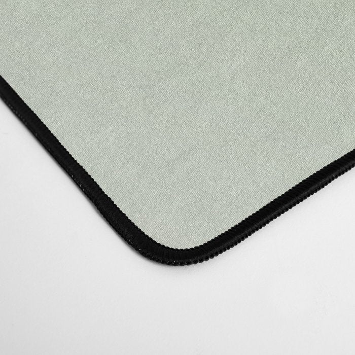 Aura Gradient In Sage Green Desk Mat Gallery Image 4