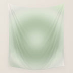Aura Gradient In Sage Green Wall Tapestry Gallery Image 4
