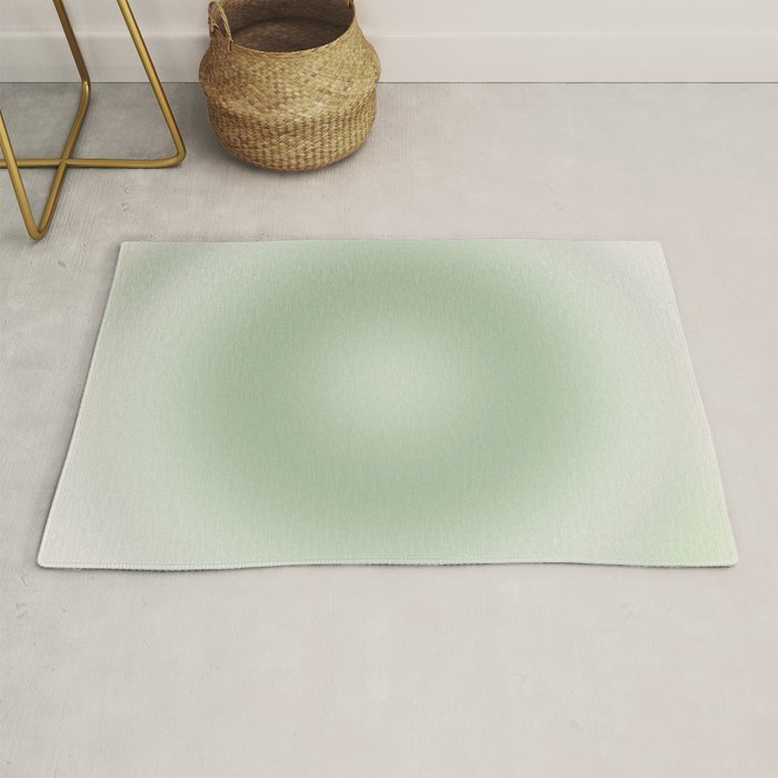 Aura Gradient In Sage Green Rug Gallery Image 1