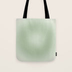 Aura Gradient In Sage Green Tote Bag Gallery Image 1