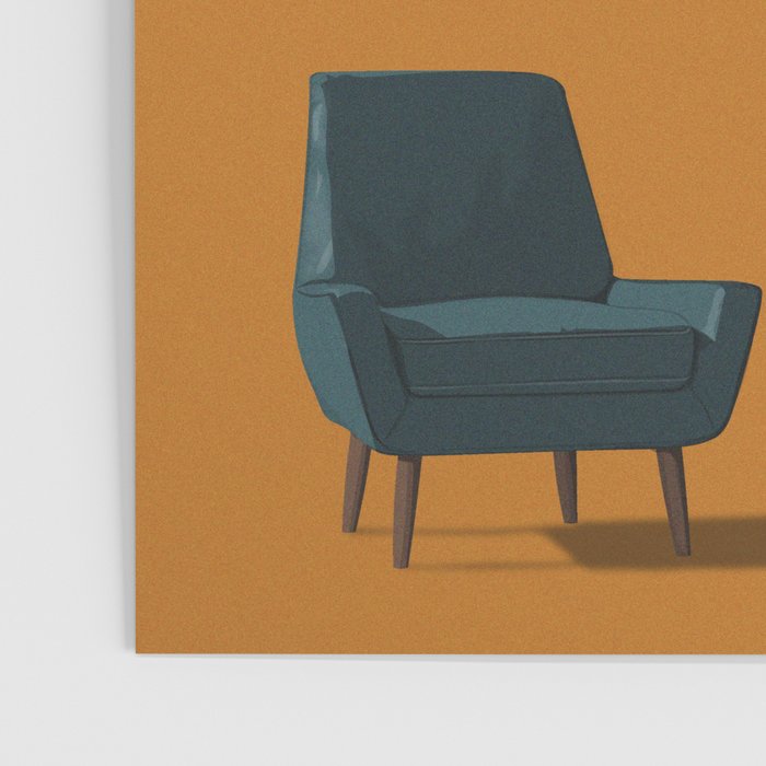 Mid-Century Chairs No. 2 Poster Gallery Image 3