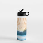 Mountain Lake Sunrise Water Bottle Gallery Image 1
