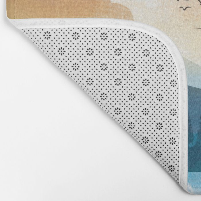 Mountain Lake Sunrise Bath Mat Gallery Image 2