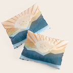 Mountain Lake Sunrise Pillow Sham Gallery Image 3