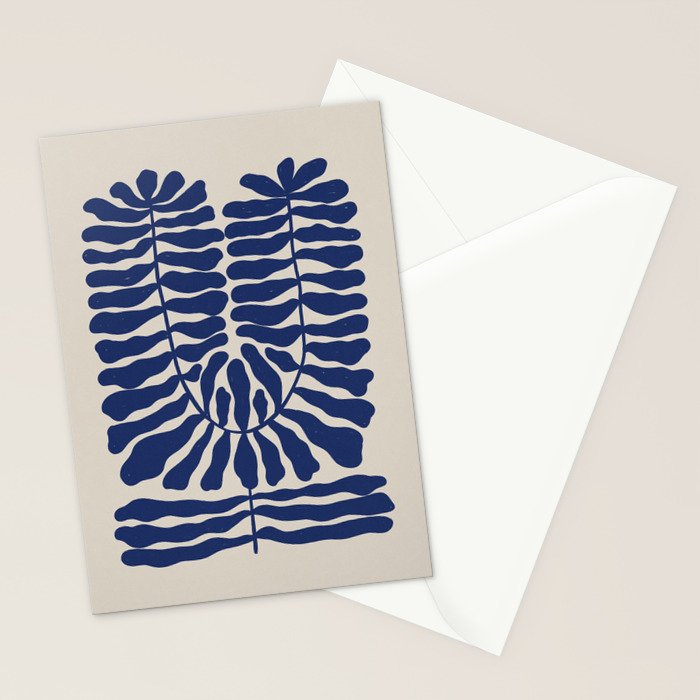 One Hundred-Leaved Plant #8 Stationery Card Gallery Image 2