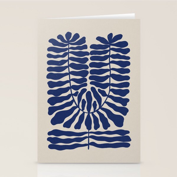 One Hundred-Leaved Plant #8 Stationery Card Gallery Image 1