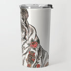 Chubbs the Bulldog Travel Mug Gallery Image 2
