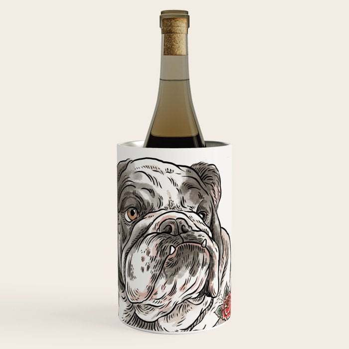 Chubbs the Bulldog Wine Chiller Gallery Image 1